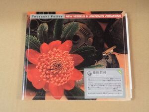 TETSUSHI FUJITA 藤田哲司 NEW VESSELS & UNKNOWN VIBRATIONS CD aosis records c746