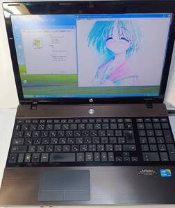 HP Probook 4520S i3 SSD WindowsXP DVDマルチ ノートパソコン HDMI レトロゲーム用 エミュレータ PCエンジン 