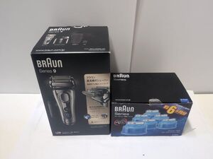 BRAUN ブラウン 電気シェーバー シリーズ9 9291cc 洗浄カートリッジ付 開封保管品