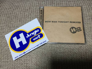 美品　H Jungle with t　CDアルバム　「WOW WAR TONIGHT REMIXED」