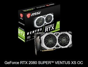 【グラフィックスボード】GeForce RTX 2080 SUPER VENTUS XS OC