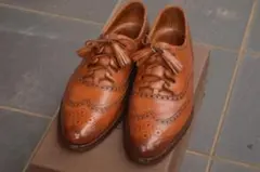 CROCKETT&JONES ギリ―シューズ 7.5E ブラウン　カントリー