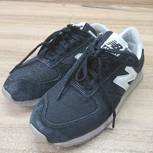 ◇ Θ NEW BALANCE ニューバランス UL420MAB ローカットスニーカー サイズ23.5 ブラック ホワイト レディース E