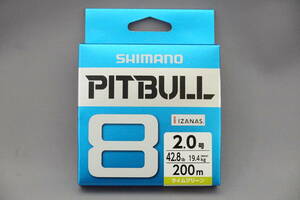 即決!!シマノ★ピットブル8 2.0号 200ｍ★新品 SHIMANO PITBULL