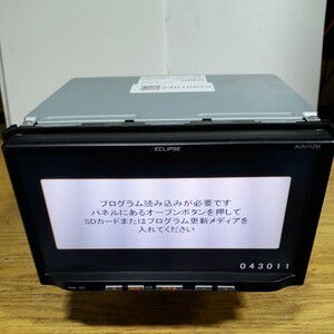 イクリプスAVN112M(管理番号:24010570)地図データSDカード欠品