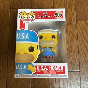 シンプソンズ The Simpsons FUNKO POP フィギュア　U.S.A Homer ホーマー　日本未発売　アメコミ