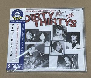 未開封 送料込 ダーティー・サーティーズ - ロックンロール・ミッドナイト・パーティー・ライブ!! 2CD / Dirty Thirtys / TOCT11148