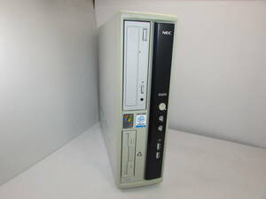 【YDT0150】★NEC PC-MY25X/R-E Intel Celeron-D 2.53G/120G/256M/CD-ROM不良/FDD/WindowsXP Pro★中古