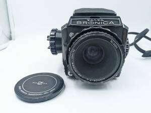 1円～☆Zanza BRONICA ゼンザ ブロニカ フィルムカメラ 中判カメラ NIKKOR 1:2.8 f=7.5cm☆レトロ ビンテージ 希少 動作未確認 現状品