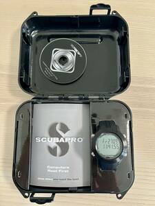 ダイブコンピューター ダイコン SCUBA PRO スキューバプロ MERIDIAN メリディアン Black Tech 超美品