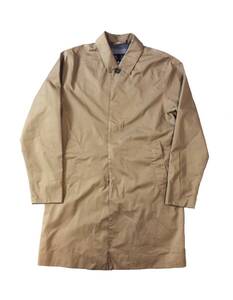 Barbour バブアー LORDEN JACKET ステンカラーコート ジャケット コート ベージュ系 裏地タータンチェック ウォータープルーフ メンズ S