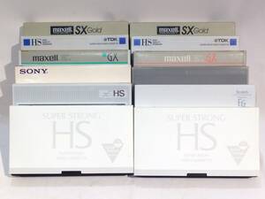 ◆994◆録画済み VHS まとめ売り 29本 / 上書き用 使用済み ビデオテープ / maxell TDK SONY 等 未使用あり