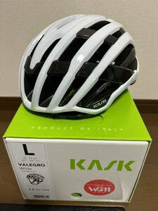 【美品】KASK VALEGRO White L カスク ヘルメット