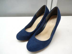 RANDA/ランダ■22.5cm■【ストレスフリー】ラウンドトゥプレーンパンプス DS04599E3■NAVY/ネイビー/紺色■#20505MK156_3