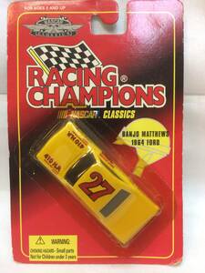 ▽ ⑦ 現状品 racing champions nascar レーシング チャンピオン ナスカー 1964 ford banjo matthews ホビー 車 ミニカー フィギュア