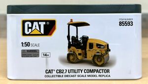 ダイキャストマスター 1/50 ハイラインシリーズ Cat CB-2.7ユーティリティー・コンパクタ- 85593