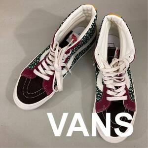 【新品未使用】【タグ付き】バンズ VANS Anaheim Factory SK8-Hi スケートハイ フローラルマルタ サーフライン HIGH カラフル 27.0cm @★