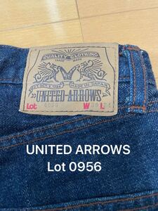 UNITED ARROWS ユナイテッドアローズ デニムパンツ ジーンズ ジーパン 濃紺 Lot 0956 W30 