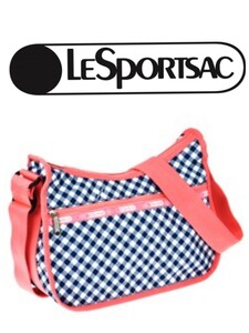 新品正規 レスポートサック LeSportsac ショルダーバッグ CLASSIC HOBO 7520 D373クラシックホーボー GINGHAM CLASSIC 斜めがけバッグ