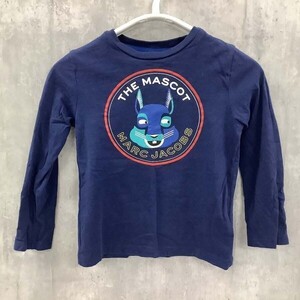 [D2742] マークジェイコブス Tシャツ 長袖 キッズ ブルー系 5/108 MARC JACOBS / 小型便OK