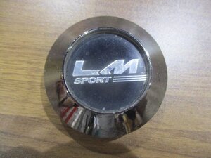 中古★Lehrmeister LM SPORT レアマイスター エルエムスポーツ　ホイールセンターキャップ 1枚★送料140円★ブラック黒