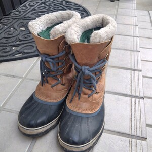 SOREL ソレル スノーブーツ ブーツ CARIBOU ブラウン25cm