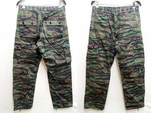 即決[M]WTAPS 17SS JUNGLE.STOCK 01 TIGER STRIPE タイガーカモ 迷彩 ジャングルストック ミリタリーパンツ カーゴパンツ カモフラ■2955