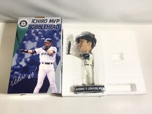 未使用 自宅保管品 イチロー MVPボブルヘッド マリナーズ ICHIOR AL MVP BOBBLE HEAD 2001 現状品 1129-03