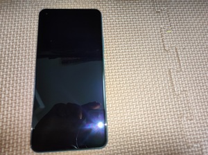 Xiaomi mi 11 Lite 5G 元ミントグリーン (裏蓋トリュフブラックに張替) 中古 [ジャンク扱い出品]