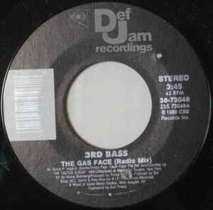 3rd Bass - The Gas Face - Def Jam ■ rap 45