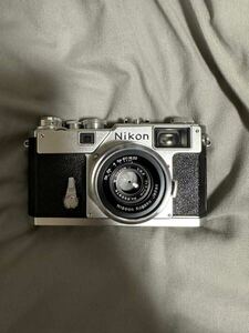 【現状品 動作確認済】 Nikon ニコン S3 レンジファインダー + W-Nikkor 3.5cm f/2.5 Lens レンズ