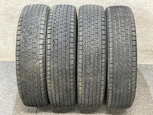 BRIDGESTONE W300 145/80R12 80/78N LT 22年製 12インチ 冬タイヤ 4本セット (ブリヂストン/スタッドレス