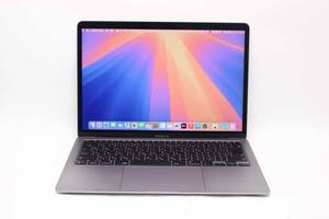 中古良品 2K対応 13.3型 Apple MacBook Air A2179 (2020年)グレー macOS Sequoia 第10世代 i7-1060NG7 16GB NVMe 1TB-SSD 管:1505j