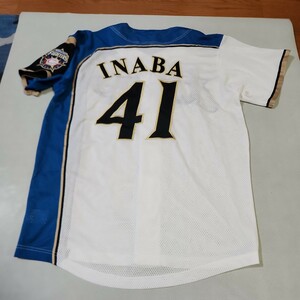 北海道日本ハムファイターズ　稲葉篤紀選手応援レプリカユニフォーム　Lサイズ　中古美品　現役時代