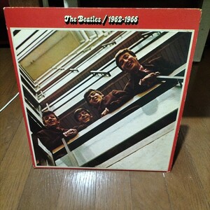 ビートルズ国内中古盤レコード　The Beatles　1962ー1966 赤盤ベスト　2枚組 LP