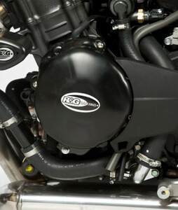 R&G HONDA CB600 Hornet (07-11)/CBF600(08-)用左側エンジンケースカバー ECC0059BK