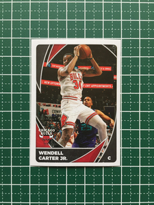 ★PANINI 2020-21 NBA STICKER & CARD COLLECTION #162 WENDELL CARTER JR.［CHICAGO BULLS］★