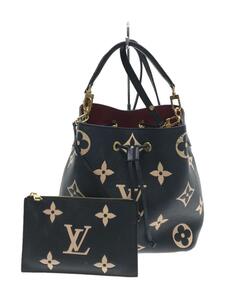 LOUIS VUITTON◆ネオ・ノエ_モノグラム・アンプラント_BLK/PVC/BLK