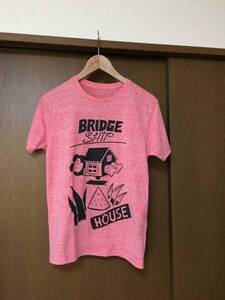 BRIDGE SHIP HOUSE ブリッジシップハウス Tシャツ カットソー S イラスト