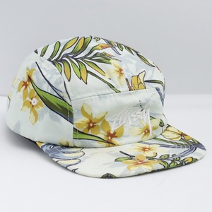 STUSSY パラダイスキャンプキャップ ブルー 132535 ステューシー Paradise Camp Cap フラワー ボタニカル 帽子