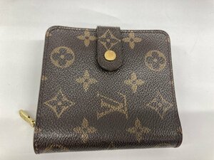 LOUIS VUITTON ルイヴィトン 財布 モノグラム コンパクトジップ M61667/CT0052【CIAPA010】