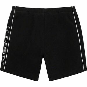 【新品未使用】19AW 20 新品 SUPREME シュプリーム POLARTEC SHORTS ポーラテック ショーツ パンツ BLACK ブラック 黒 即決早い者勝ち