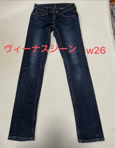 ストレッチ 美脚スキ二― Venus Jean サムシング ヴィーナスジーンズV2262 W26 立体裁断 デニム ジーンズ デニムパンツ ジーパン