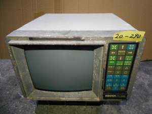 20-290 KODEN （㈱光電製作所） プロッター LTD-2000 8インチ グリーンモニター 中古品