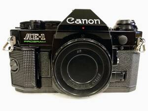 Canon　キャノン　AE-1　PROGRAＭ フィルムカメラ　一眼レフカメラ　【2】