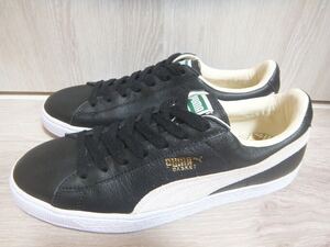 PUMA BASKET 黒 28cm ☆ プーマ バスケット ブラック レザー 351912-02