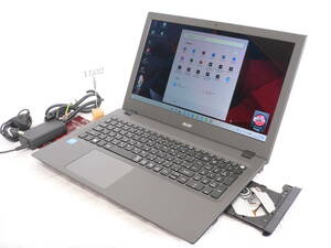 ♪【極超美品】15.6HD(1366x768) エイサー Acer Aspire E5-532-A14D/k Cele-Max2.16GHz Win11Pro/HDD500G/MEM4G/Office2021Pro/Sマルチ即使