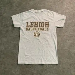 【ヴィンテージ】バスケLEHIGH プリントTシャツ　古着used TSM3