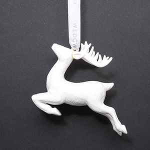 ウェッジウッド クリスマスオーナメント（2017年）『Figural Reindeer（トナカイ）』※修復跡あり