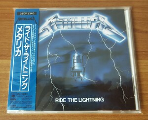 METALLICA メタリカ / RIDE THE LIGHTHTNING ライド・ザ・ライトニング☆ミニポスター付き